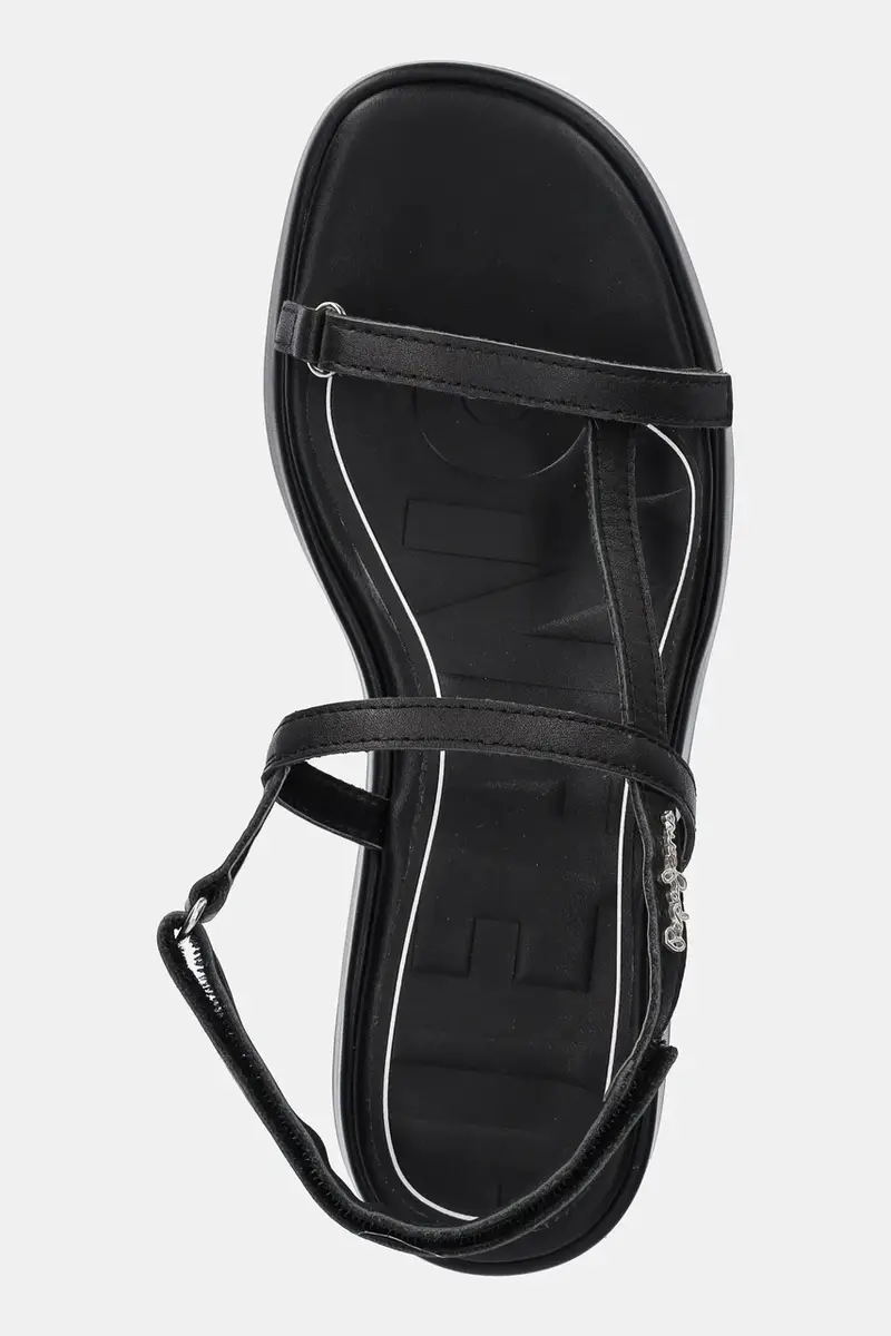 sandali in pelle HARU MIX donna colore nero PLS90677 miniatura 4