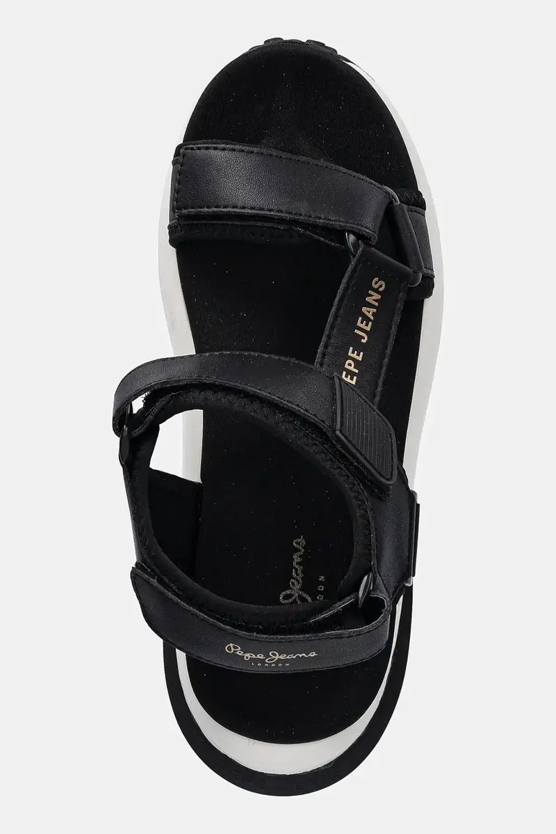 sandali in pelle WINSLOVE ACTION donna colore nero PLS90707 miniatura 4