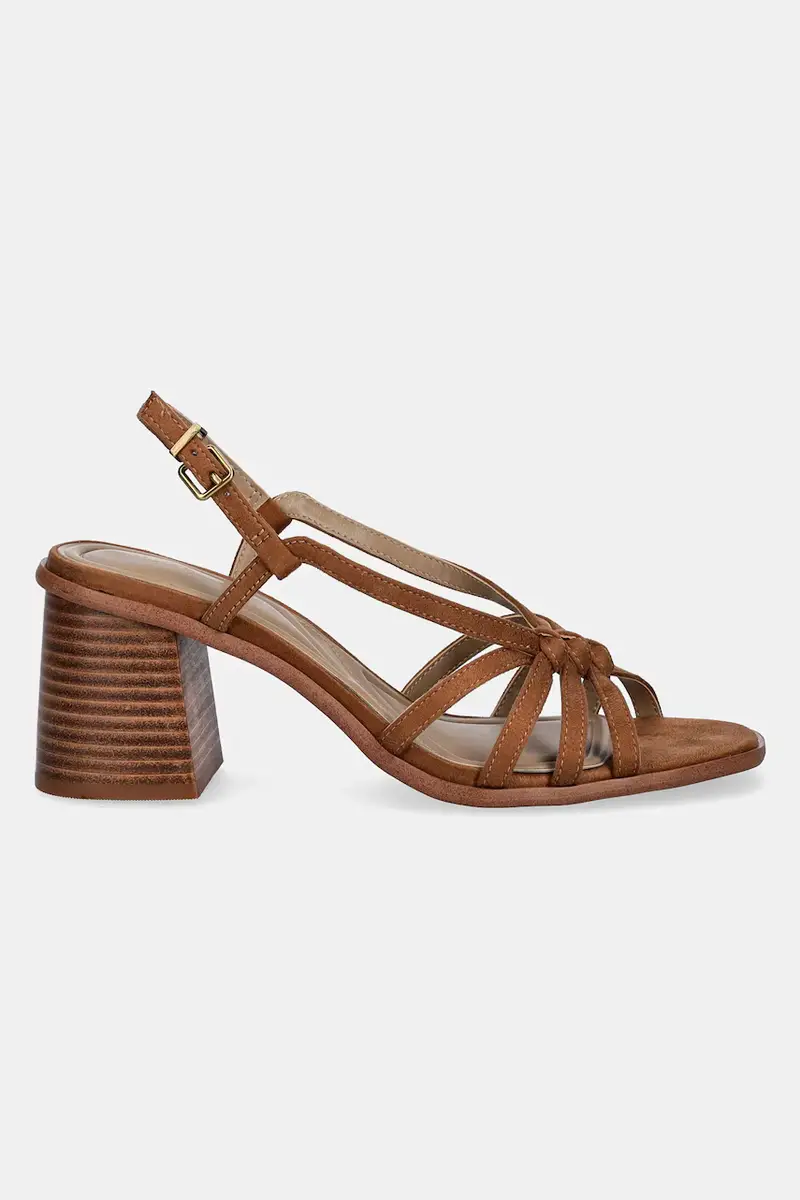 sandali ZOWI SUEDE colore marrone PLS90703 miniatura 2