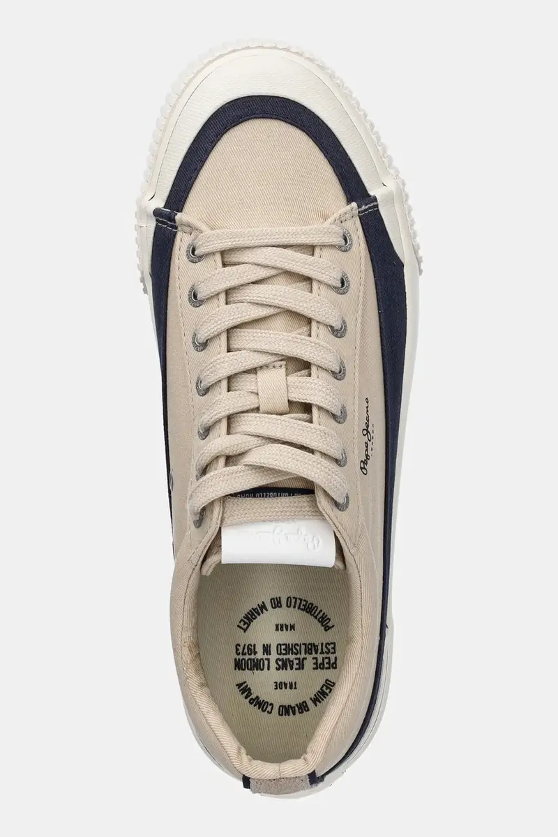 Pepe Jeans Scarpe da ginnastica Beige 3291938 miniatura 4