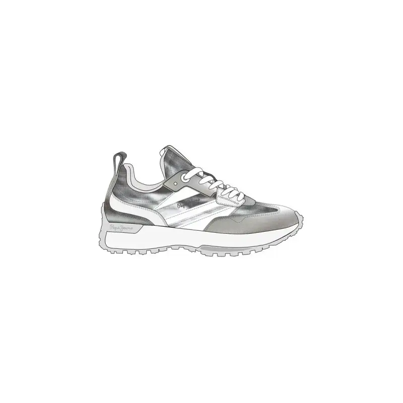Sneakers da donna Pepe Jeans Lucky Metallic