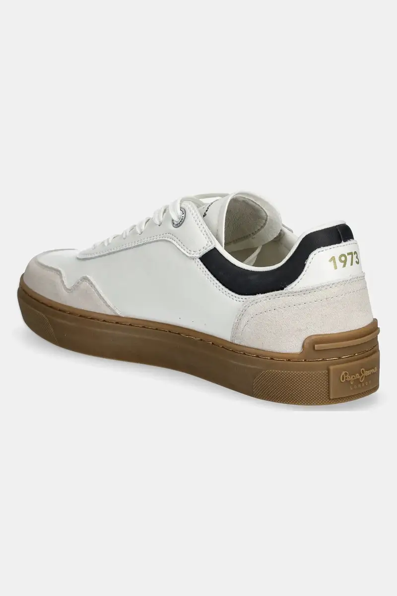 sneakers in pelle CAMDEN COLLAR M uomo colore beige PMS00046 miniatura 3