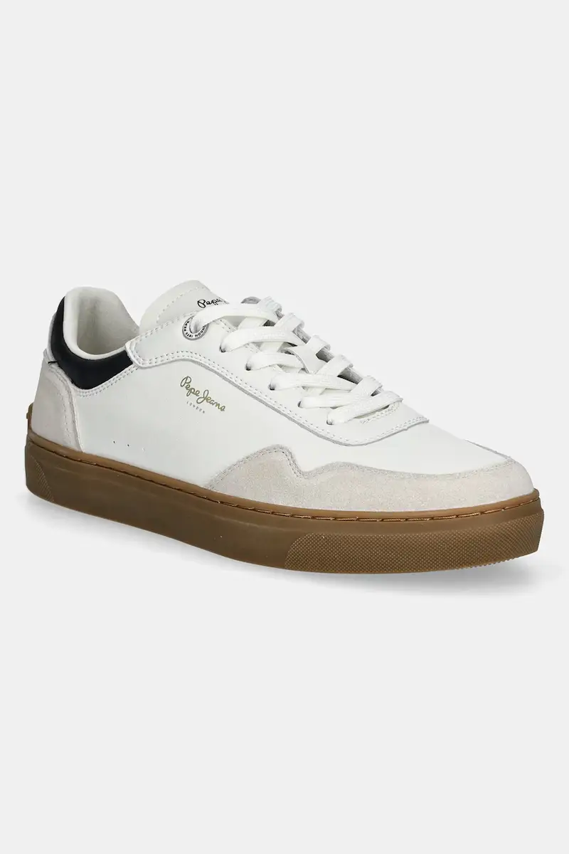 sneakers in pelle CAMDEN COLLAR M uomo colore beige PMS00046