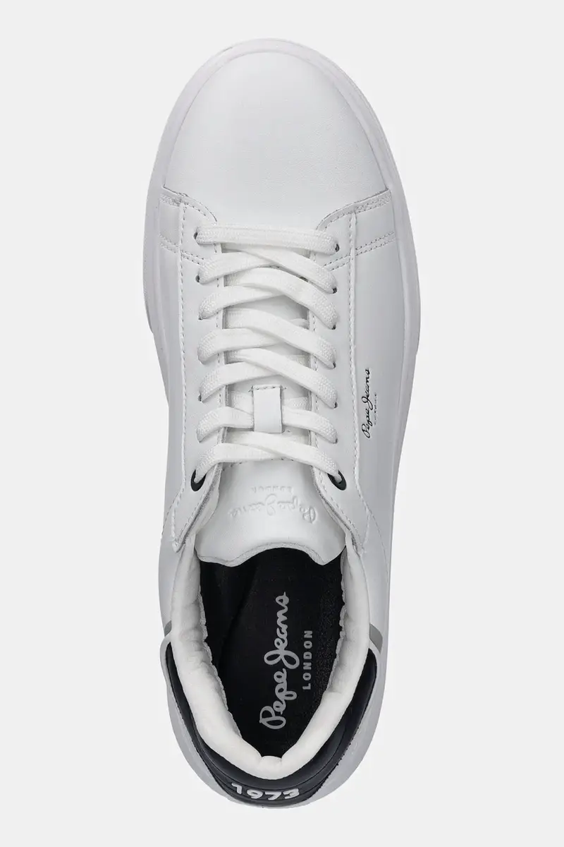 sneakers in pelle EATON ONE M uomo colore beige PMS00044 miniatura 4