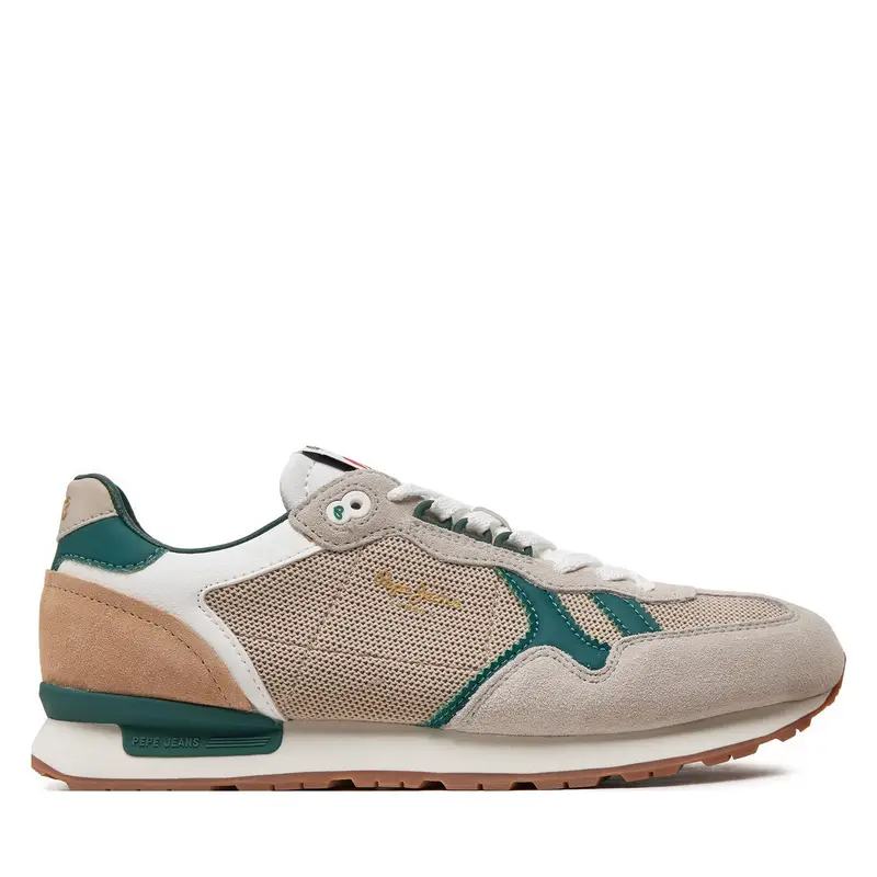 Sneakers Pepe Jeans Brit Retro M PMS40004 Écru Écru