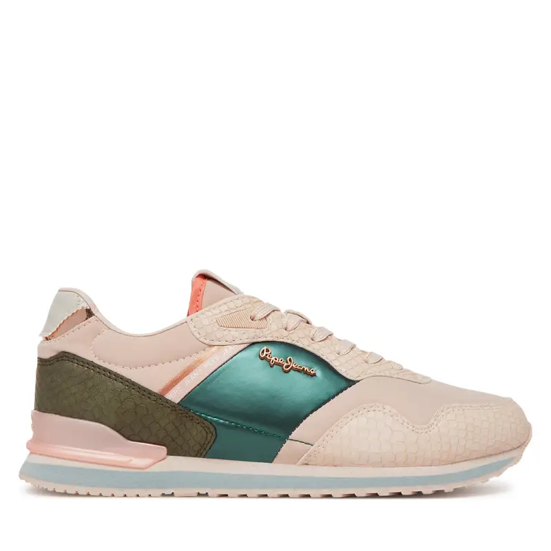 Sneakers Pepe Jeans London Mix PLS40044 Rosa