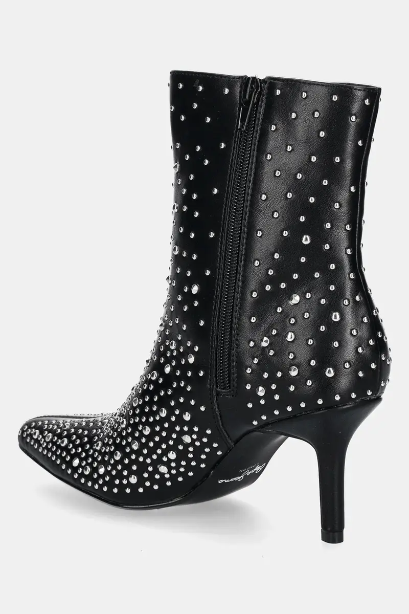 stivaletti alla caviglia PRISTINA SHINY donna colore nero PLS50570 miniatura 3