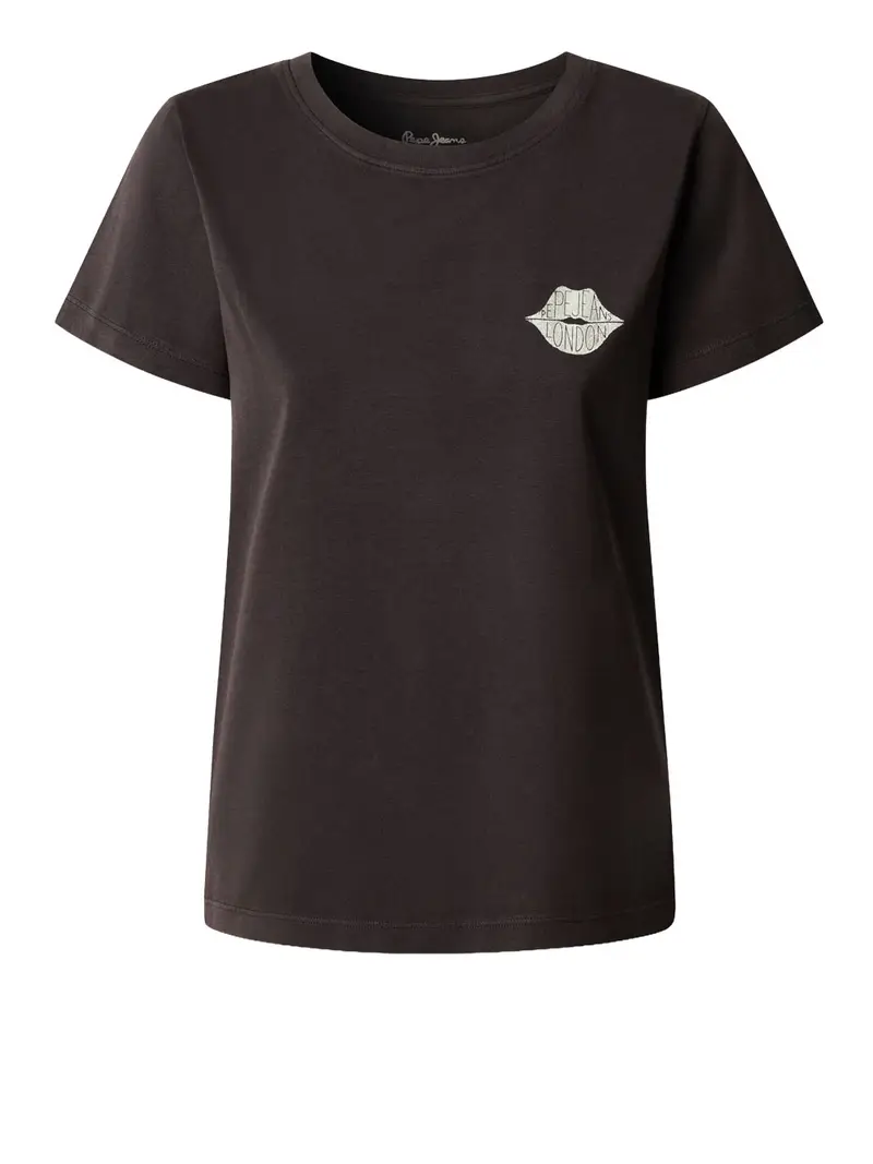 t-shirt pepe jeans brule da donna - nero