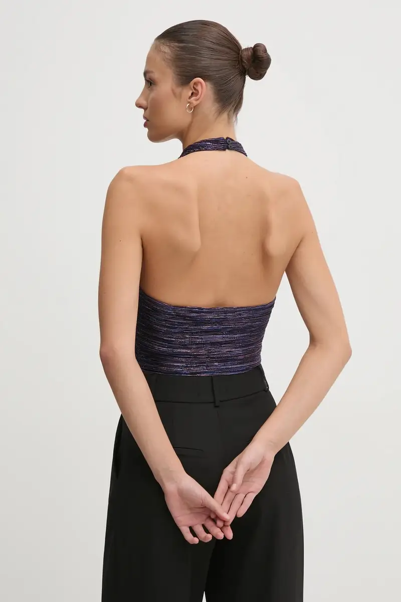 top ANNIE colore blu navy PL304965 miniatura 3