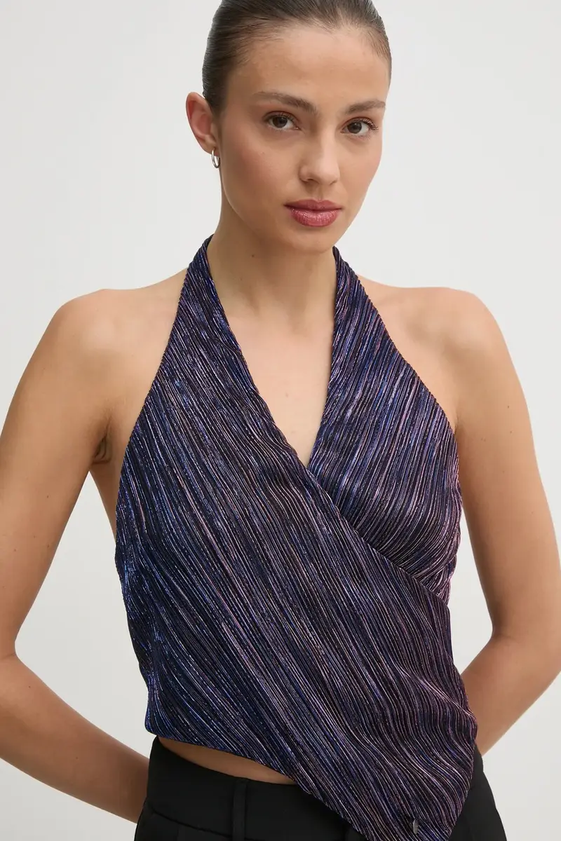 top ANNIE colore blu navy PL304965 miniatura 4