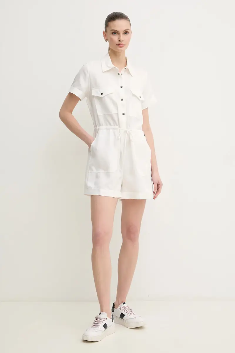 tuta elegante EDMEE colore beige PL230511 miniatura 2