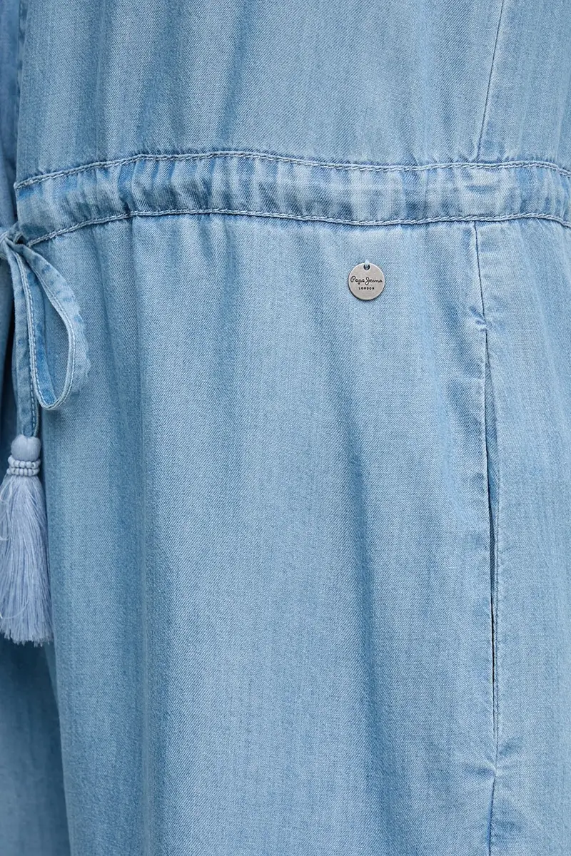 tuta elegante EDMEES colore blu PL230524 miniatura 5