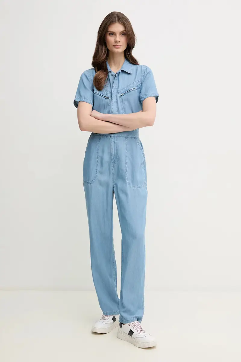 tuta elegante ESMERALDA colore blu PL230510 miniatura 2