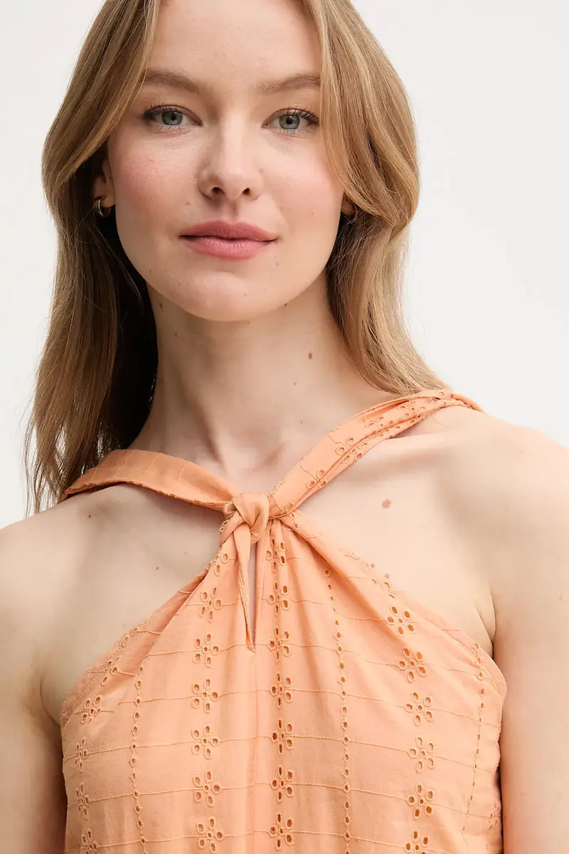 tuta in cotone EDITH colore arancione PL230514 miniatura 4