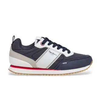 unisex per bambino PBS400007 Sneakers blu navy Dublin Sport (32), Basso, Stringhe, Casual, moda per bambini
