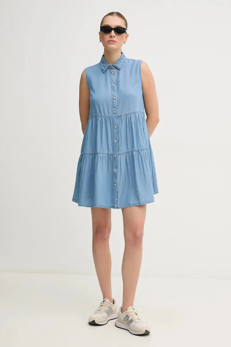 vestito ARYA colore blu PL953719PG9 miniatura 2