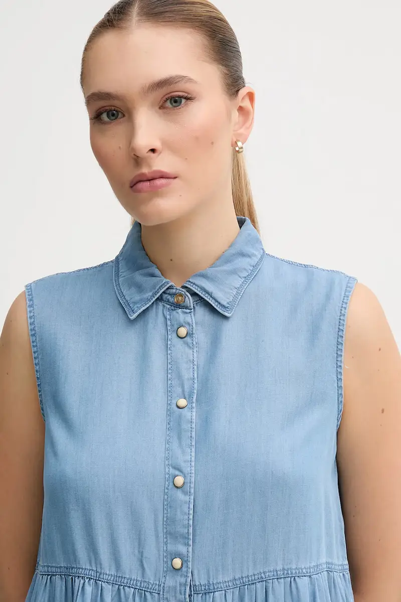 vestito ARYA colore blu PL953719PG9 miniatura 4