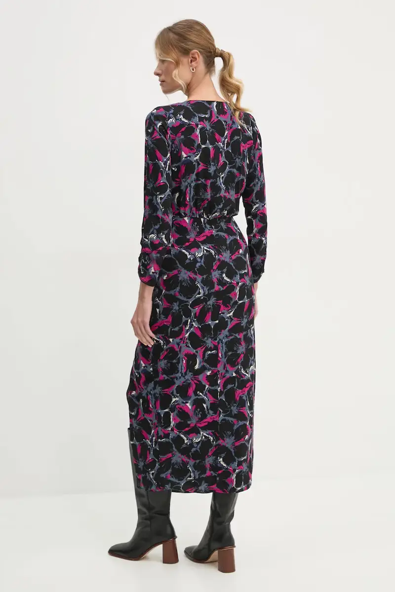 vestito AUBREY colore nero PL953640 miniatura 3