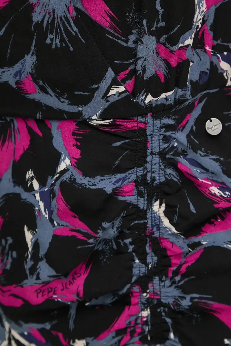 vestito AUBREY colore nero PL953640 miniatura 5