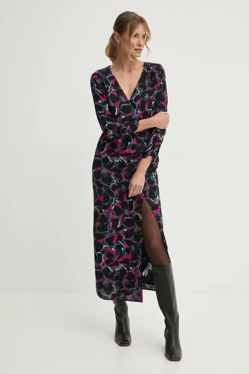 vestito AUBREY colore nero PL953640