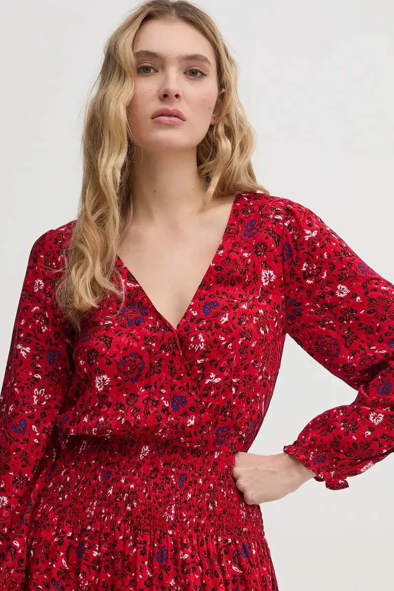 vestito CECILE colore rosso PL953669 miniatura 4