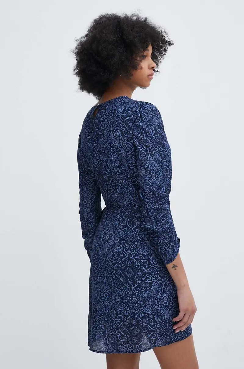 vestito CLARIN colore blu navy PL953535 miniatura 3