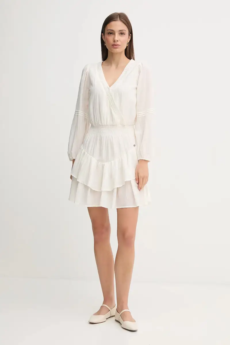 vestito colore beige PL9537702 miniatura 2