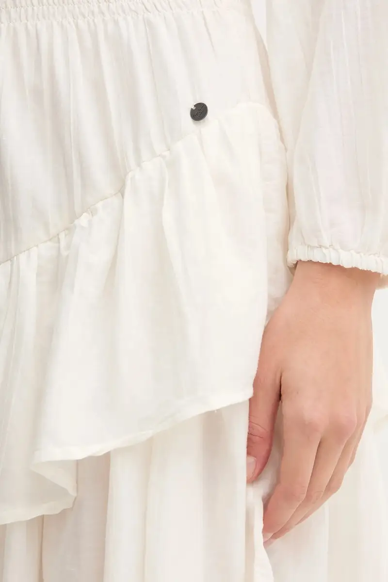 vestito colore beige PL9537702 miniatura 5