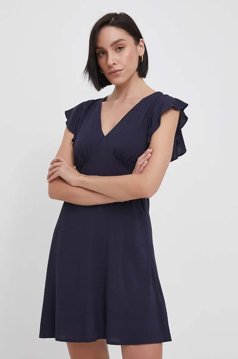 vestito colore blu navy miniatura 2