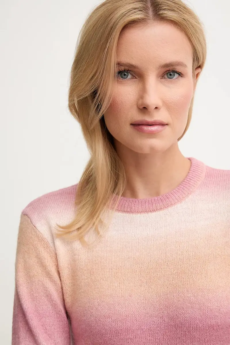 vestito con aggiunta di lana colore rosa PL9537713 miniatura 5