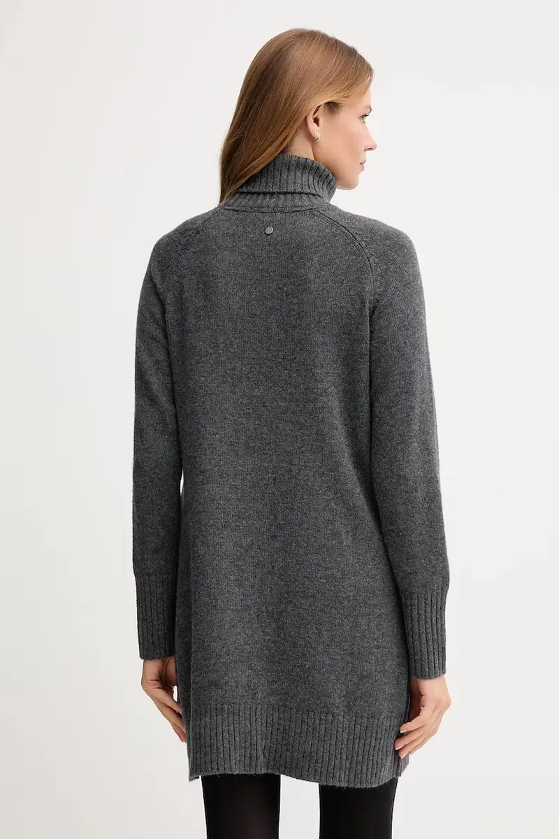 vestito con lana colore grigio PL9537714 miniatura 3