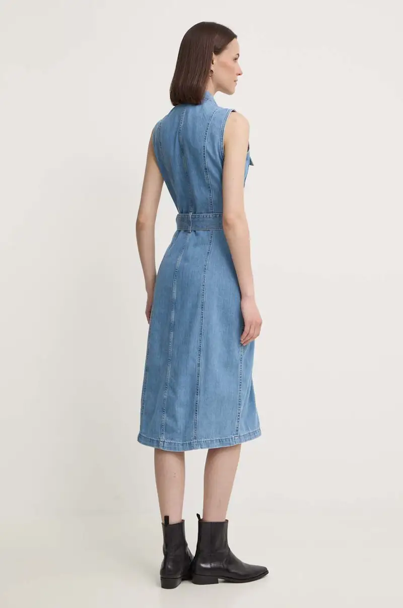 vestito di jeans LIZ colore blu PL953550 miniatura 3