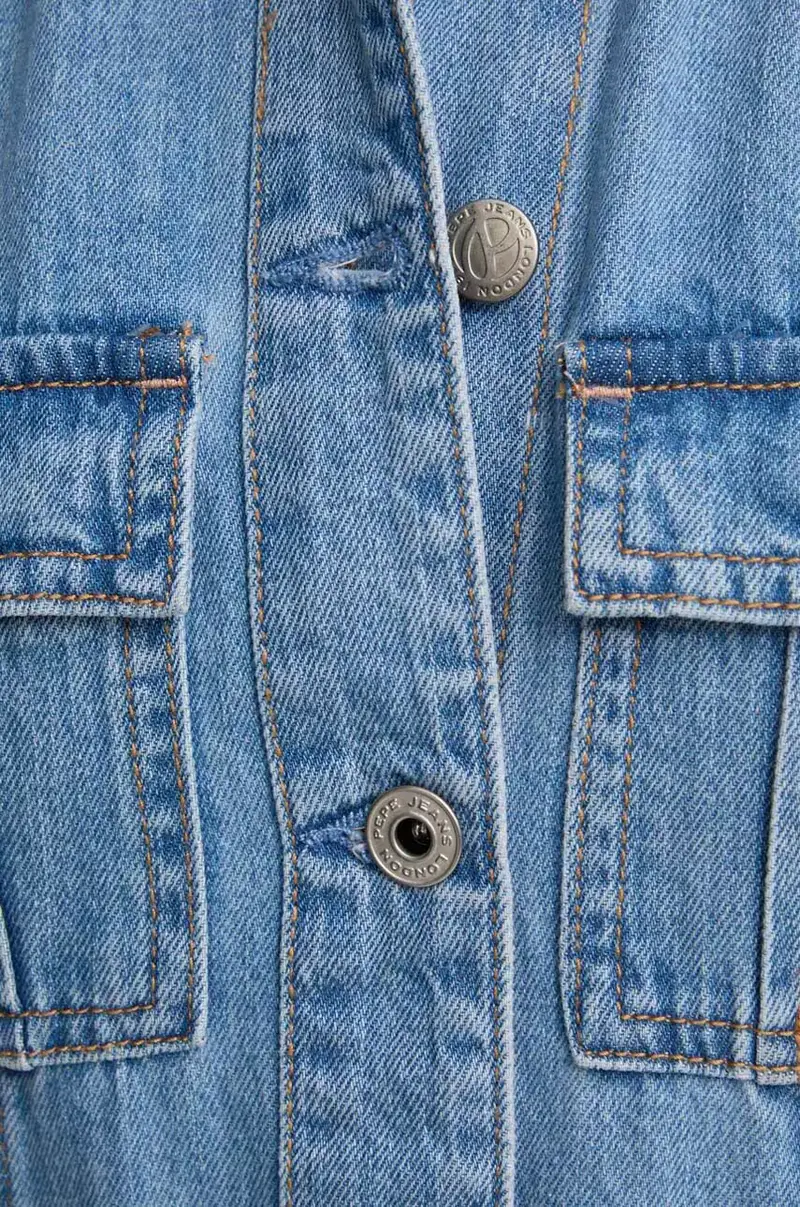 vestito di jeans LIZ colore blu PL953550 miniatura 5