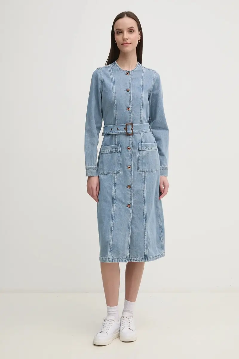 vestito di jeans SCOTTIE colore blu PL953657 miniatura 2