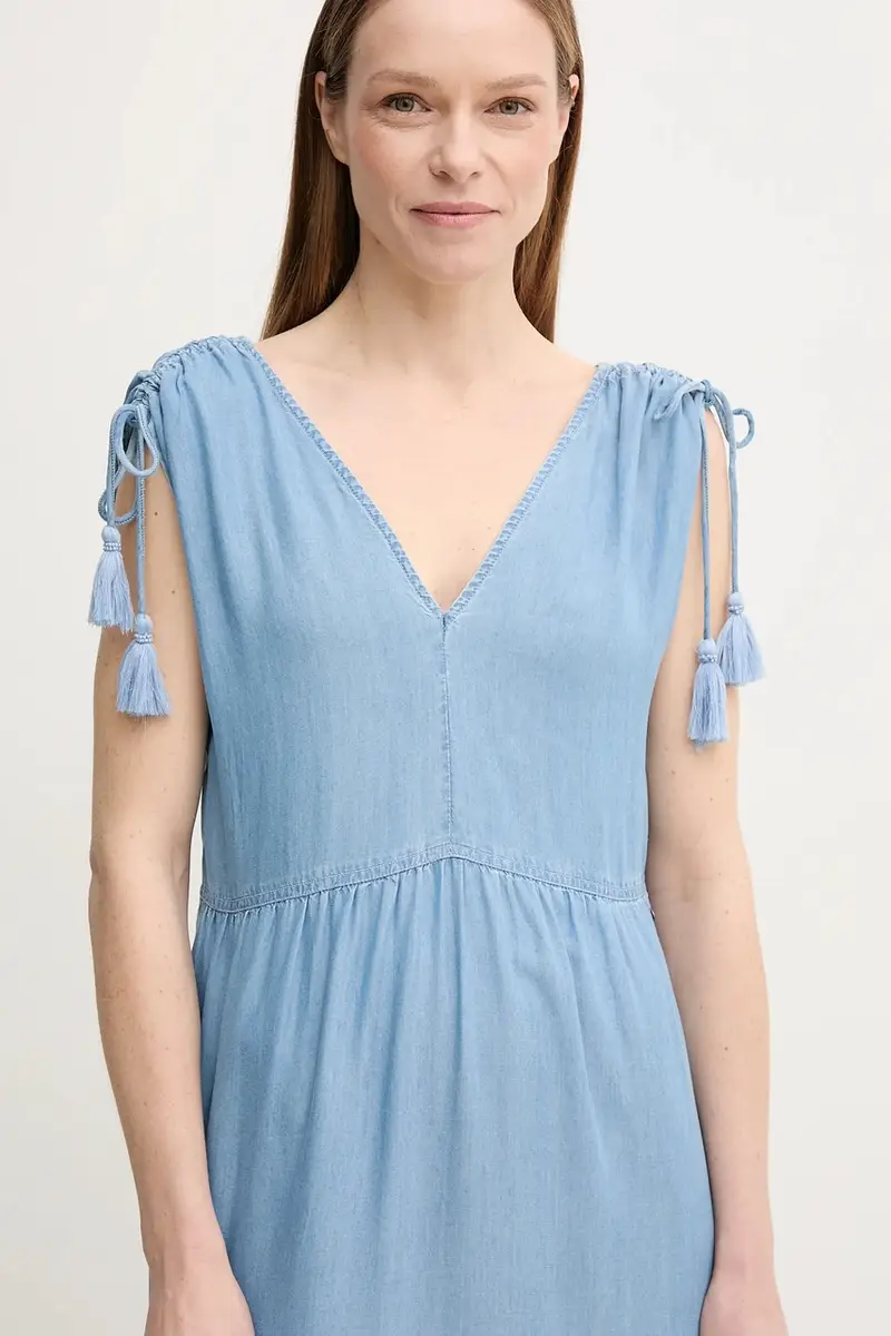 vestito EFFIE colore blu PL953664 miniatura 4