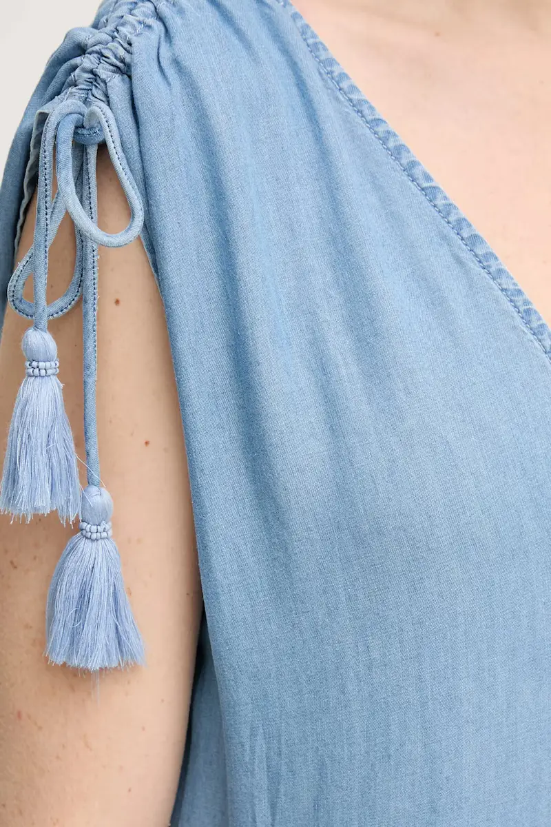 vestito EFFIE colore blu PL953664 miniatura 5