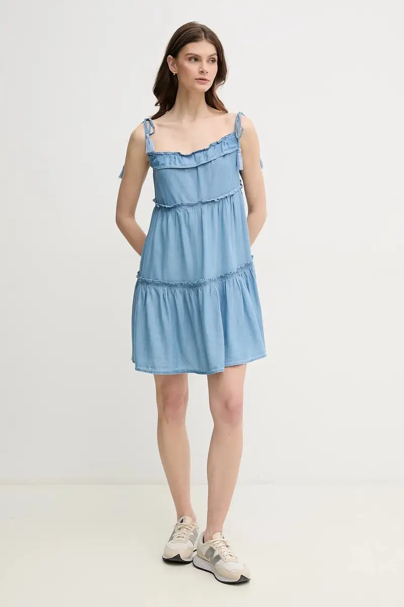 vestito ETTY colore blu PL953663 miniatura 2