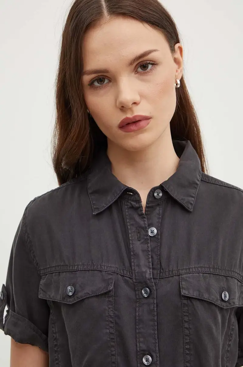 vestito EVELINDA colore grigio PL953482 miniatura 4