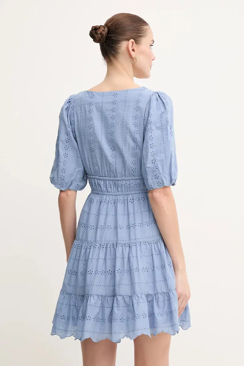 vestito in cotone DAY Blu miniatura 3