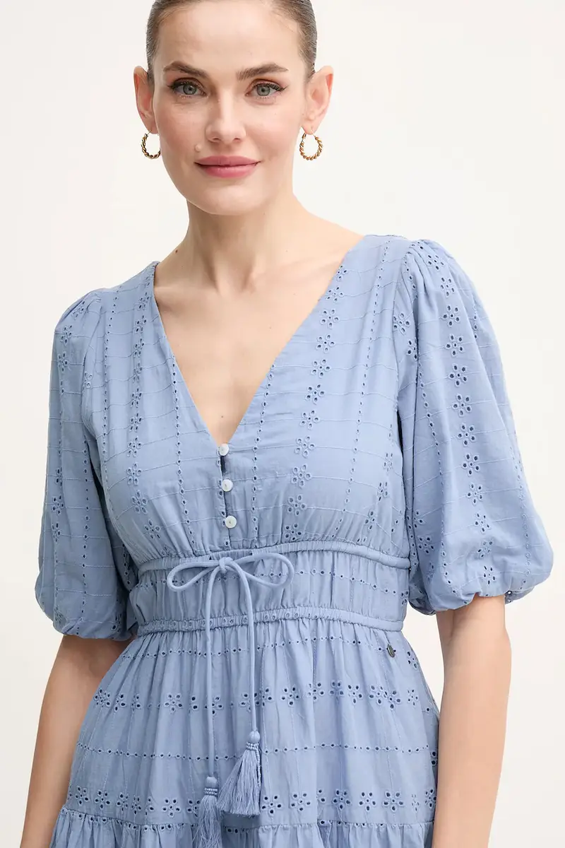 vestito in cotone DAY Blu miniatura 4