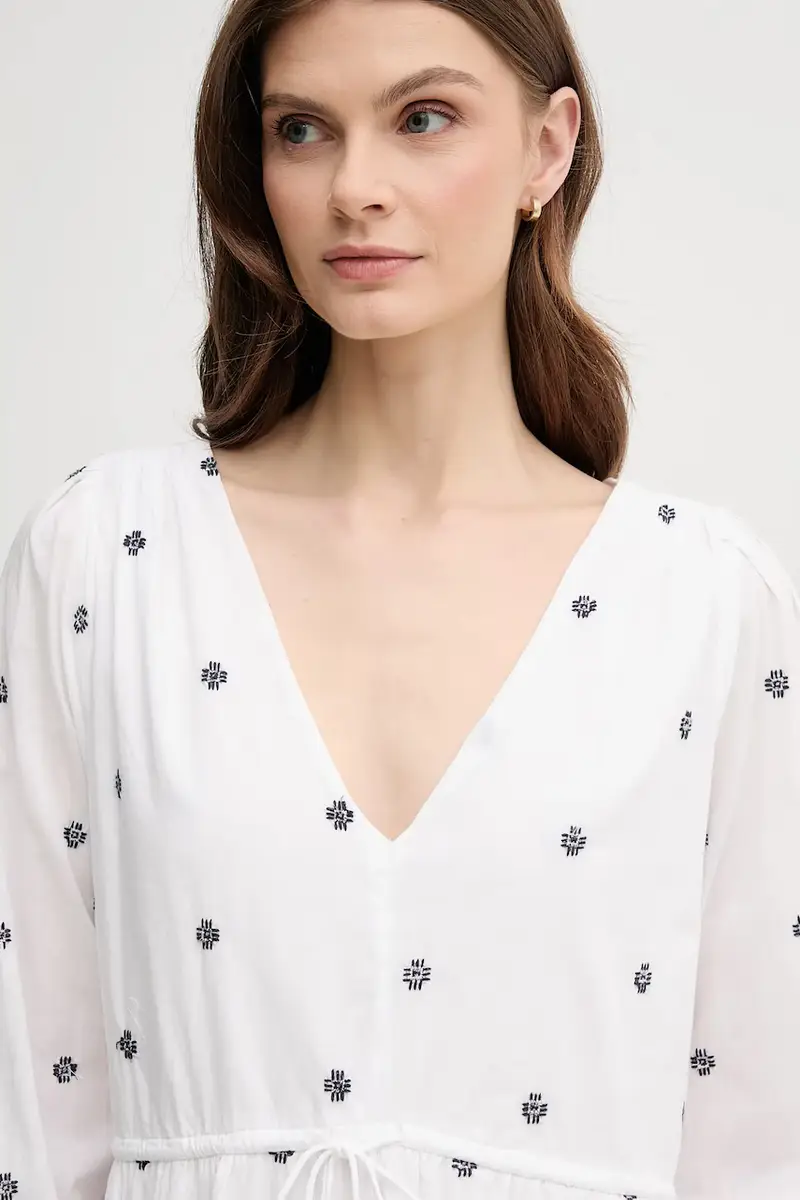 vestito in cotone DEAL Bianco miniatura 4