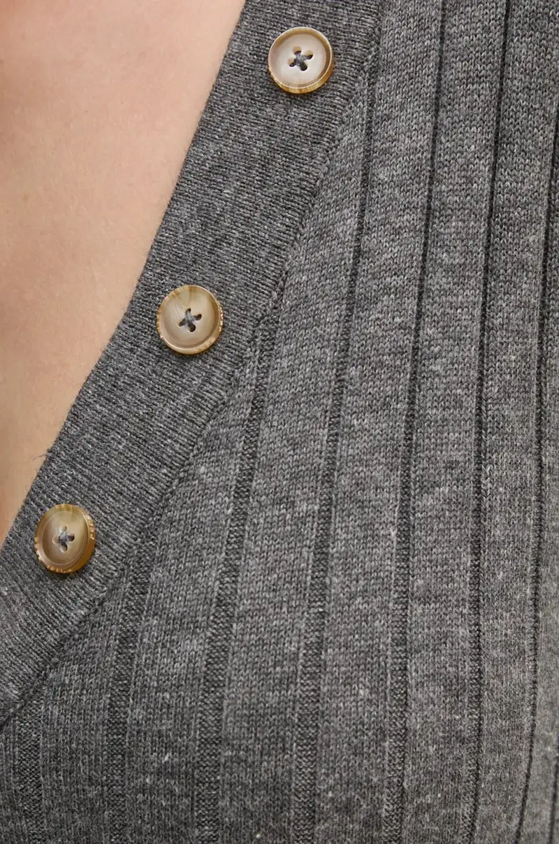 vestito IZABEL DRESS colore grigio PL953586 miniatura 5