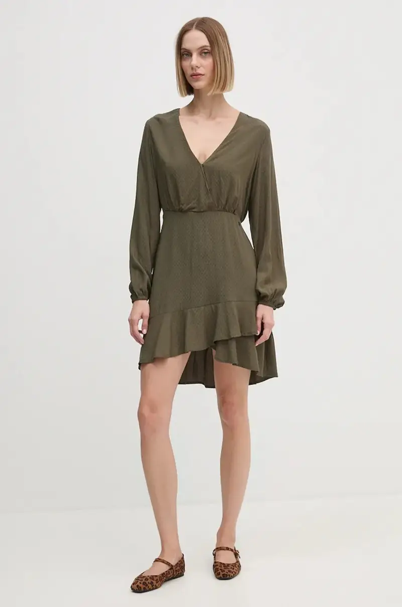 vestito KENDALL colore verde PL953610 miniatura 2