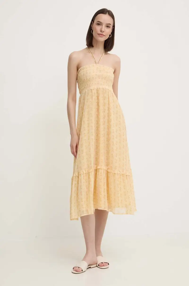 vestito MADISON colore giallo PL901141 miniatura 2