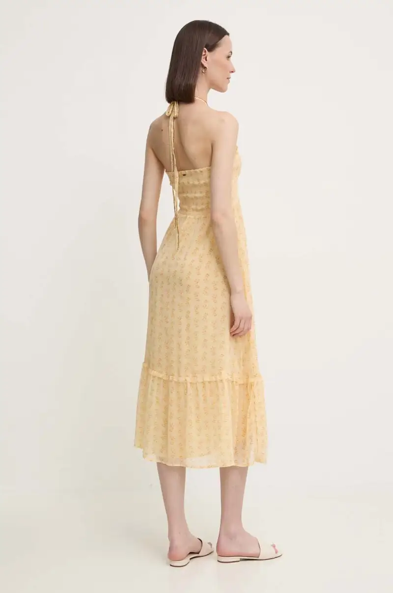 vestito MADISON colore giallo PL901141 miniatura 3