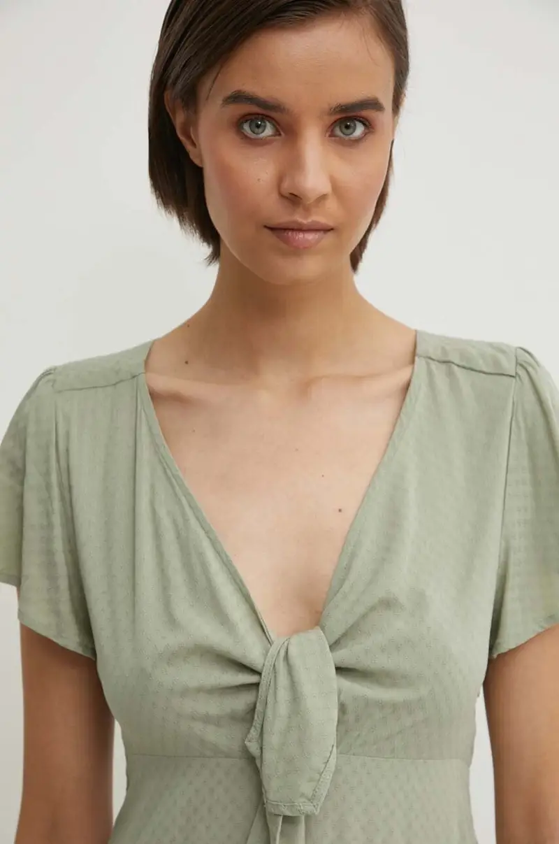 vestito NANI colore verde PL953568 miniatura 4