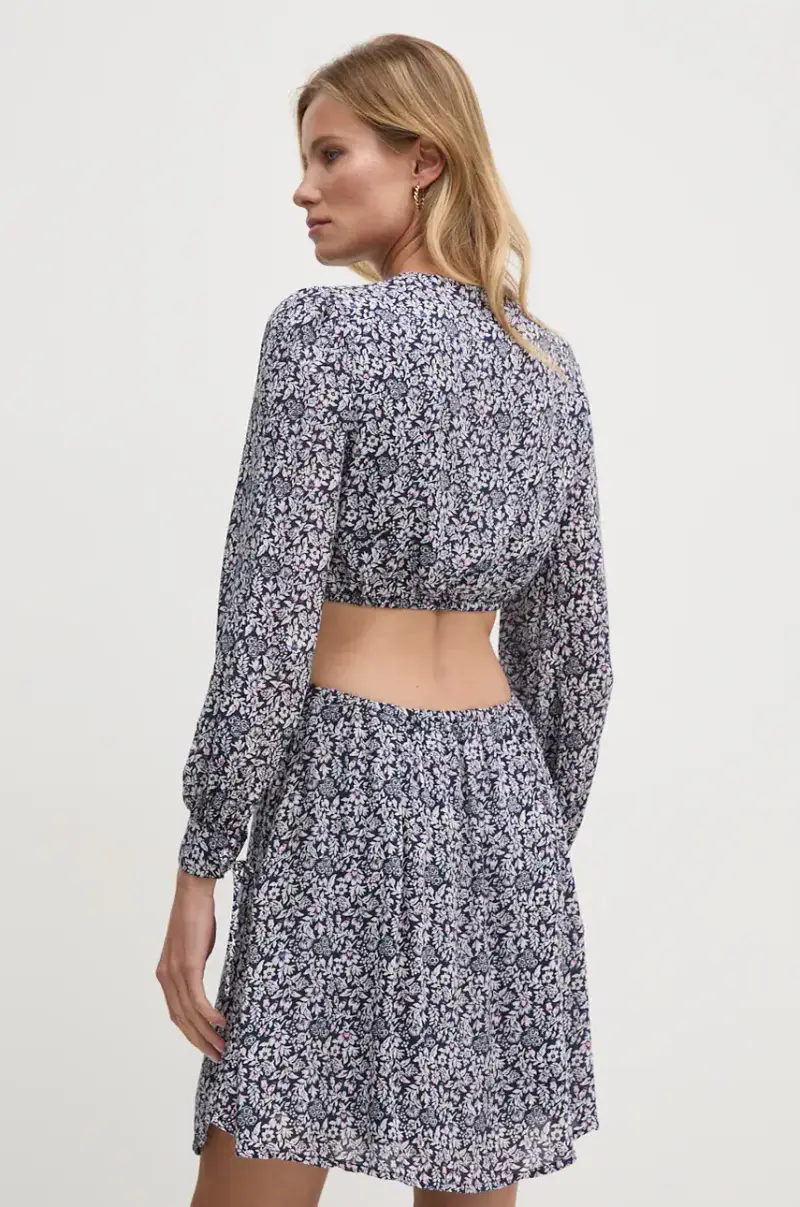 vestito NORMAN colore blu navy PL953561 miniatura 3