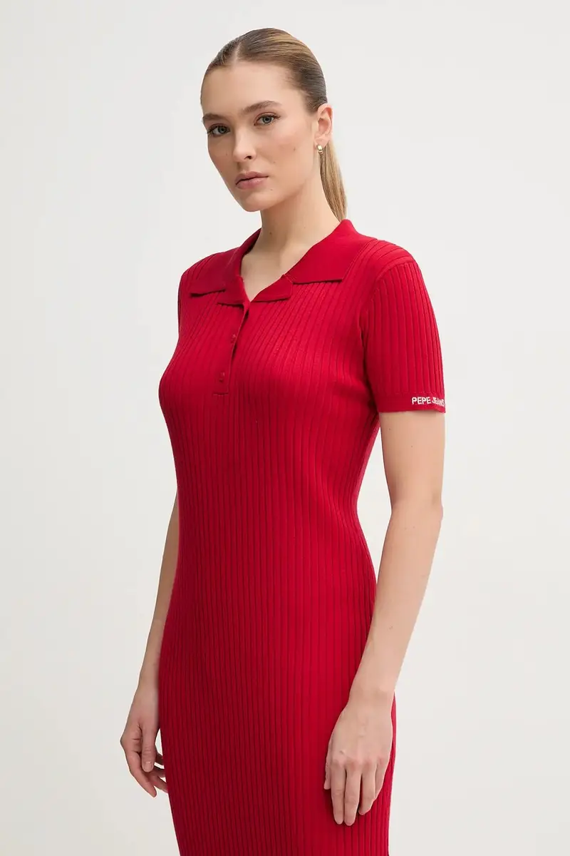 vestito PATRICIA colore rosso PL953730 miniatura 2