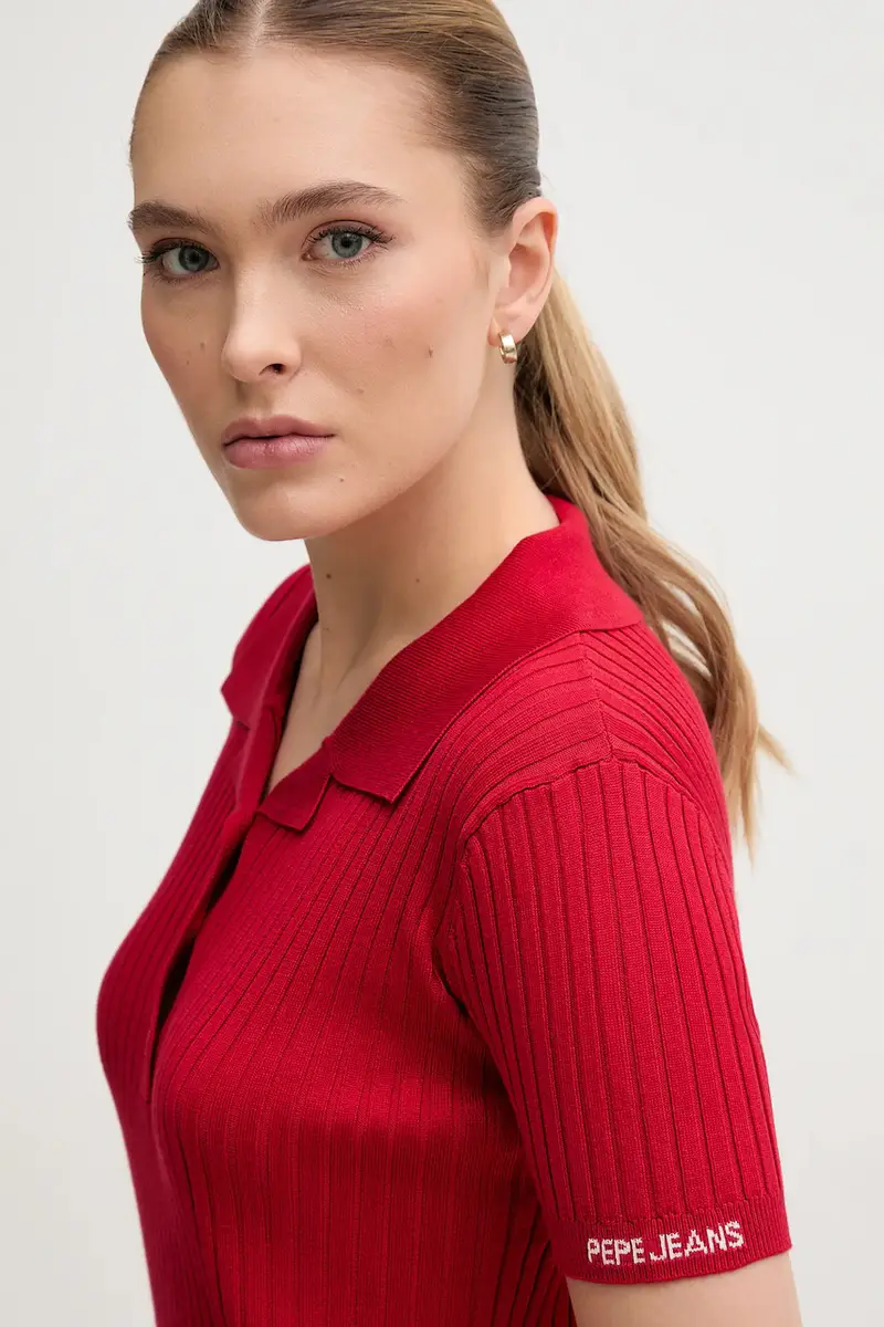 vestito PATRICIA colore rosso PL953730 miniatura 5