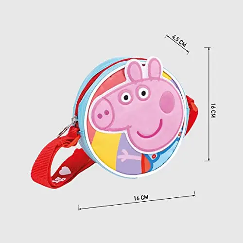 Peppa Pig Borsa a tracolla Ragazza Azzurro 2696400 miniatura 3